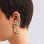 Load image into Gallery viewer, Bird Wing Earcuff
