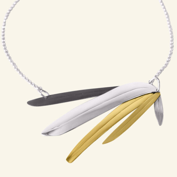 Necklace Feather