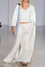 Load image into Gallery viewer, White Linen pants
