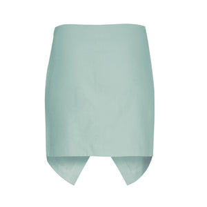 Linen Mini Skirt